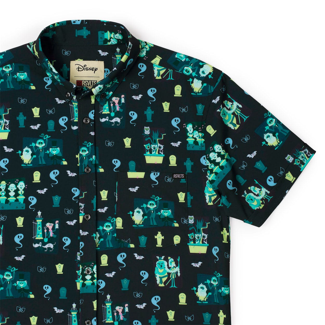 Disney's Haunted Mansion “Grim Grinning Graveyard” – KUNUFLEX Short Sl