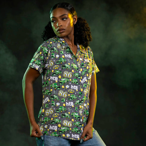 rsvlts-disney-and-pixar-womens-short-sleeve-shirt-disney-and-pixar-cars-chick-hicks-86-womens-kunuflex-short-sleeve-shirt-disney-and-pixar-cars-chick-hicks-86-womens-kunuflex-short-sleeve-shirt