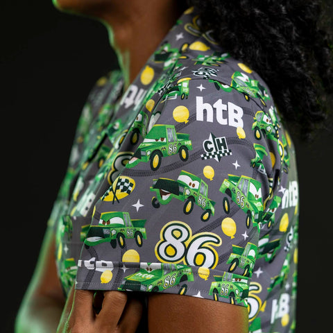 rsvlts-disney-and-pixar-womens-short-sleeve-shirt-disney-and-pixar-cars-chick-hicks-86-womens-kunuflex-short-sleeve-shirt-disney-and-pixar-cars-chick-hicks-86-womens-kunuflex-short-sleeve-shirt