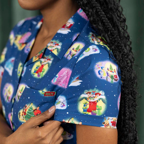 rsvlts-disney-and-pixar-womens-short-sleeve-shirt-disney-and-pixar-pixar-perfect-christmas-womens-kunuflex-short-sleeve-shirt-disney-and-pixar-pixar-perfect-christmas-womens-kunuflex-short-sleeve-shirt