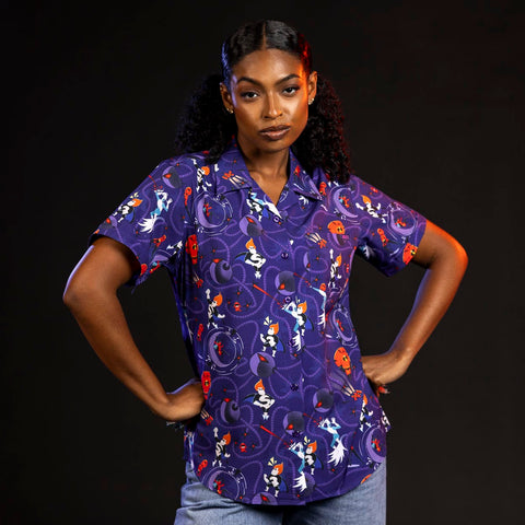 rsvlts-disney-and-pixar-womens-short-sleeve-shirt-disney-and-pixar-the-incredibles-operation-kronos-womens-kunuflex-short-sleeve-shirt-disney-and-pixar-the-incredibles-operation-kronos-womens-kunuflex-short-sleeve-shirt