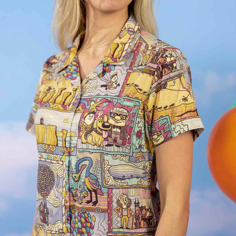 rsvlts-disney-and-pixar-womens-short-sleeve-shirt-disney-and-pixar-up-paradise-found-womens-kunuflex-short-sleeve-shirt