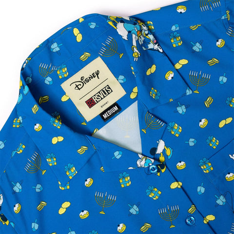 rsvlts-disney-and-pixar-womens-short-sleeve-shirt-mickey-s-menorahs-womens-kunuflex-short-sleeve-shirt