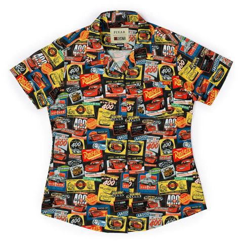 rsvlts-xs-disney-and-pixar-cars-lightning-mcqueen-sponsors-of-speed-women-kunuflex-short-sleeve-shirt