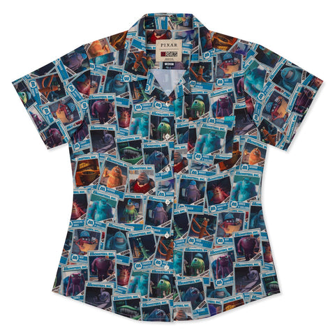 rsvlts-xs-disney-and-pixar-monsters-inc-employee-scarecards_-womens-kunuflex-short-sleeve-shirt-monsters-inc-employee-scarecards_-womens-kunuflex-short-sleeve-shirt