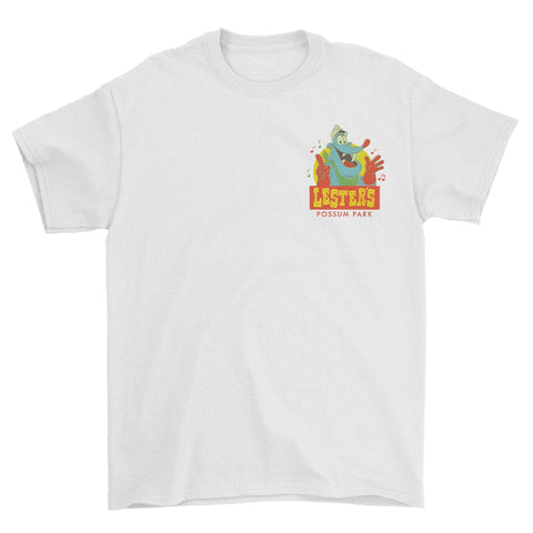 rsvlts-xs-disney-crewneck-t-shirt-disney-s-a-goofy-movie-lesters-possum-park-crewneck-tee-disney-s-a-goofy-movie-lesters-possum-park-crewneck-tee
