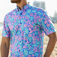 Disney "Mickey's Tropical Adventure" – KUNUFLEX Short Sleeve Shirt