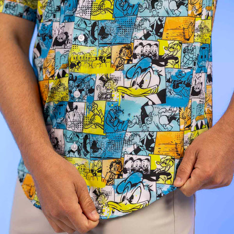 rsvlts-disney-short-sleeve-shirt-donald-duck-birds-of-a-feather-kunuflex-short-sleeve-shirt