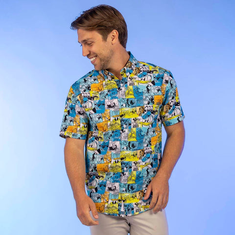 rsvlts-disney-short-sleeve-shirt-donald-duck-birds-of-a-feather-kunuflex-short-sleeve-shirt