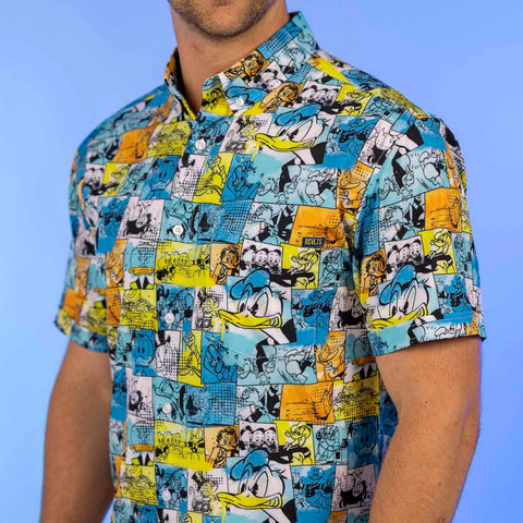 rsvlts-disney-short-sleeve-shirt-donald-duck-birds-of-a-feather-kunuflex-short-sleeve-shirt