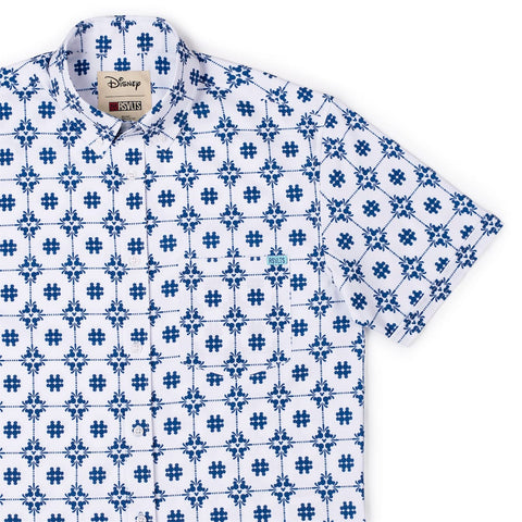 Disney Isle Tile Mickeys KUNUFLEX Short Sleeve Shirt by RSVLTS Disney Isle Tile Mickeys KUNUFLEX Short Sleeve Shirt by RSVLTS