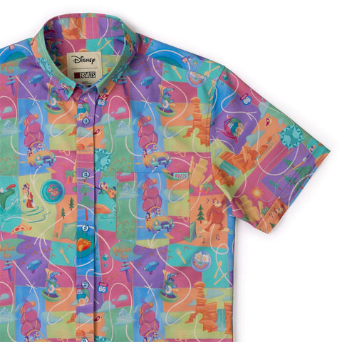 rsvlts-xs-disney-short-sleeve-shirt-goofy-movie-the-open-road-kunuflex-short-sleeve-shirt