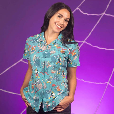 rsvlts-disney-womens-short-sleeve-shirt-disney-ajax-ghost-exterminators-womens-kunuflex-short-sleeve-shirt