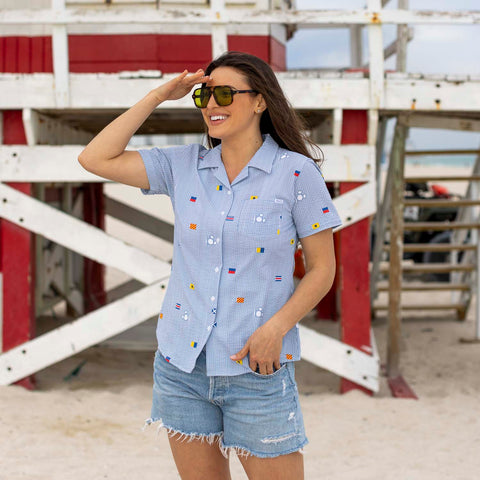 rsvlts-disney-womens-short-sleeve-shirt-disney-maritime-mickey-womens-stretch-seersucker-short-sleeve-shirt-disney-maritime-mickey-womens-stretch-seersucker-short-sleeve-shirt