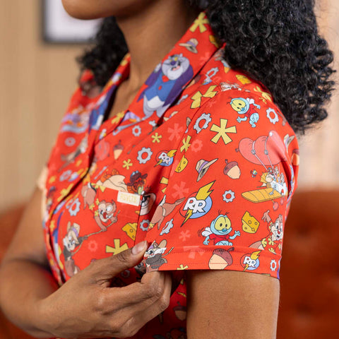 rsvlts-disney-womens-short-sleeve-shirt-disneys-chip-n-dale-rescue-rangers-ranger-roundup-womens-kunuflex-short-sleeve-shirt-disneys-chip-n-dale-rescue-rangers-ranger-roundup-womens-kunuflex-short-sleeve-shirt