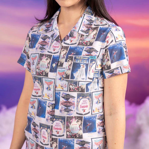 rsvlts-disney-womens-short-sleeve-shirt-disney-s-fantasia-85th-anniversary-beauty-delight-excitement-womens-kunuflex-short-sleeve-shirt-disney-s-fantasia-85th-anniversary-beauty-delight-excitement-womens-kunuflex-short-sleeve-shirt