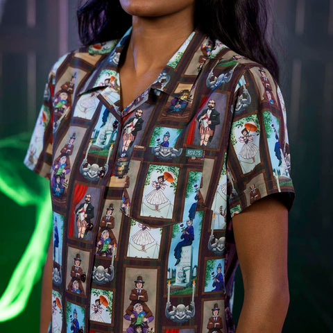 rsvlts-disney-womens-short-sleeve-shirt-disneys-haunted-mansion-the-stretching-room-womens-kunuflex-short-sleeve-shirt-disneys-haunted-mansion-the-stretching-room-womens-kunuflex-short-sleeve-shirt