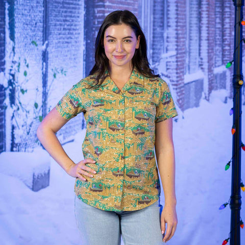 rsvlts-disney-womens-short-sleeve-shirt-disneys-mickeys-christmas-carol-counting-house-christmas-womens-kunuflex-short-sleeve-shirt-disneys-mickeys-christmas-carol-counting-house-christmas-womens-kunuflex-short-sleeve-shirt