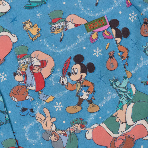 rsvlts-disney-womens-short-sleeve-shirt-disneys-mickeys-christmas-carol-humbug-holiday-cheer-womens-kunuflex-short-sleeve-shirt-disneys-mickeys-christmas-carol-humbug-holiday-cheer-womens-kunuflex-short-sleeve-shirt