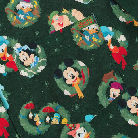 rsvlts-disney-womens-short-sleeve-shirt-disneys-mickeys-christmas-carol-seasons-wreathings-womens-kunuflex-short-sleeve-shirt-disneys-mickeys-christmas-carol-seasons-wreathings-womens-kunuflex-short-sleeve-shirt