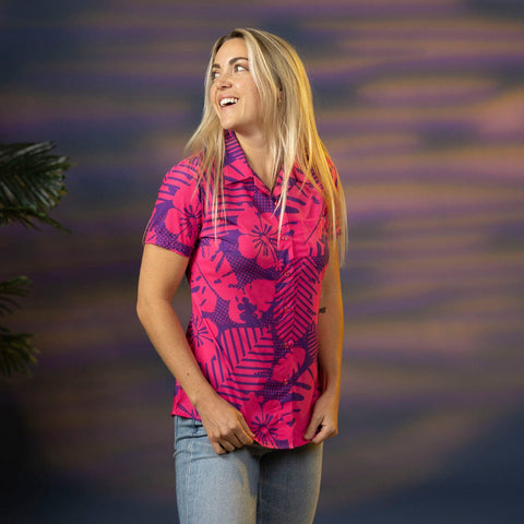 rsvlts-disney-womens-short-sleeve-shirt-mickey-surf-lei-it-on-me-womens-kunuflex-short-sleeve-shirt