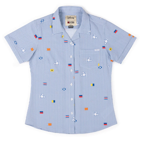 rsvlts-xs-disney-womens-short-sleeve-shirt-disney-maritime-mickey-womens-stretch-seersucker-short-sleeve-shirt-disney-maritime-mickey-womens-stretch-seersucker-short-sleeve-shirt