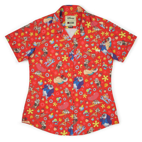 rsvlts-xs-disney-womens-short-sleeve-shirt-disneys-chip-n-dale-rescue-rangers-ranger-roundup-womens-kunuflex-short-sleeve-shirt-disneys-chip-n-dale-rescue-rangers-ranger-roundup-womens-kunuflex-short-sleeve-shirt
