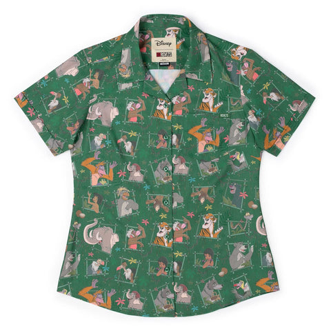 rsvlts-xs-disney-womens-short-sleeve-shirt-disneys-jungle-book-vine-vibin-womens-kunuflex-short-sleeve-shirt-disneys-jungle-book-vine-vibin-womens-kunuflex-short-sleeve-shirt