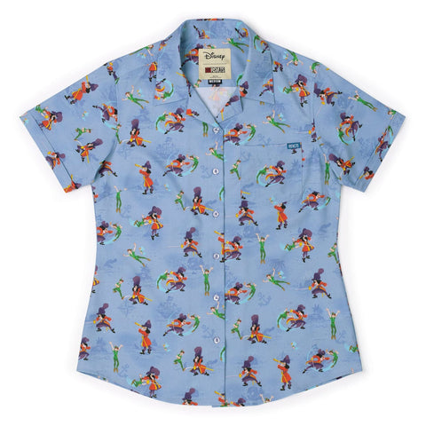 rsvlts-xs-disney-womens-short-sleeve-shirt-disneys-peter-pan-fight-flight-womens-kunuflex-short-sleeve-shirt-disneys-peter-pan-fight-flight-womens-kunuflex-short-sleeve-shirt