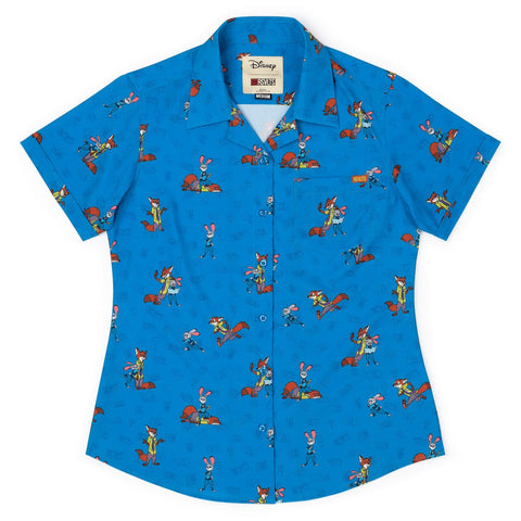 rsvlts-xs-disney-womens-short-sleeve-shirt-disneys-zootopia-paw-order-womens-kunuflex-short-sleeve-shirt-disneys-zootopia-paw-order-womens-kunuflex-short-sleeve-shirt