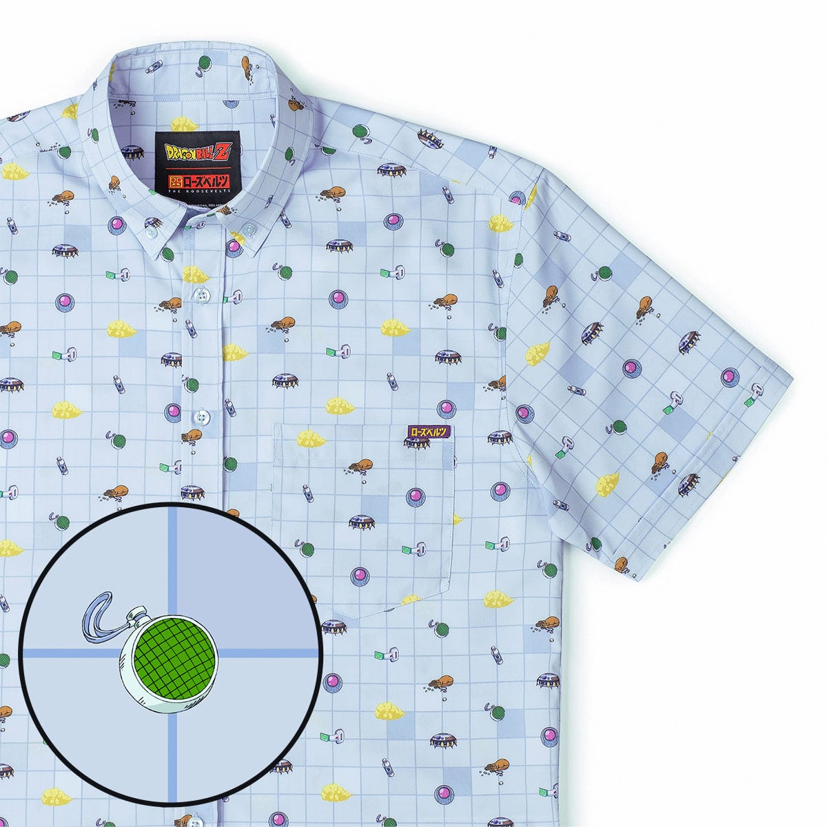 dragon ball dress shirt All Over Print Poster Button-Down Shirt