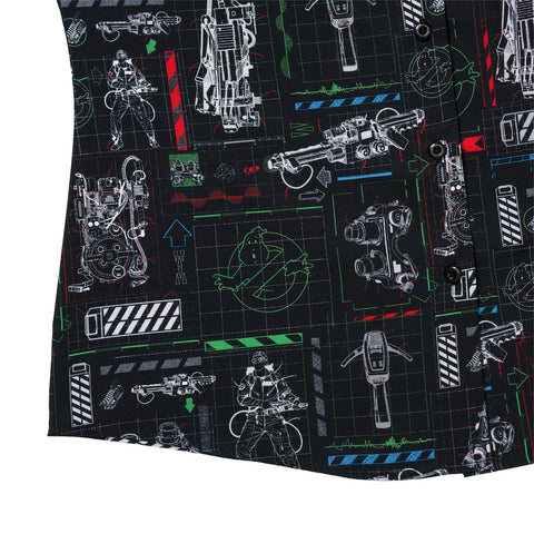 rsvlts-ghostbusters-womens-short-sleeve-shirt-ghostbusters-spectral-schematics-womens-kunuflex-short-sleeve-shirt-ghostbusters-spectral-schematics-womens-kunuflex-short-sleeve-shirt
