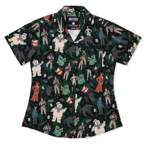 rsvlts-xs-ghostbusters-womens-short-sleeve-shirt-ghostbusters-the-ghostbusters-gang-womens-kunuflex-short-sleeve-shirt-ghostbusters-the-ghostbusters-gang-womens-kunuflex-short-sleeve-shirt