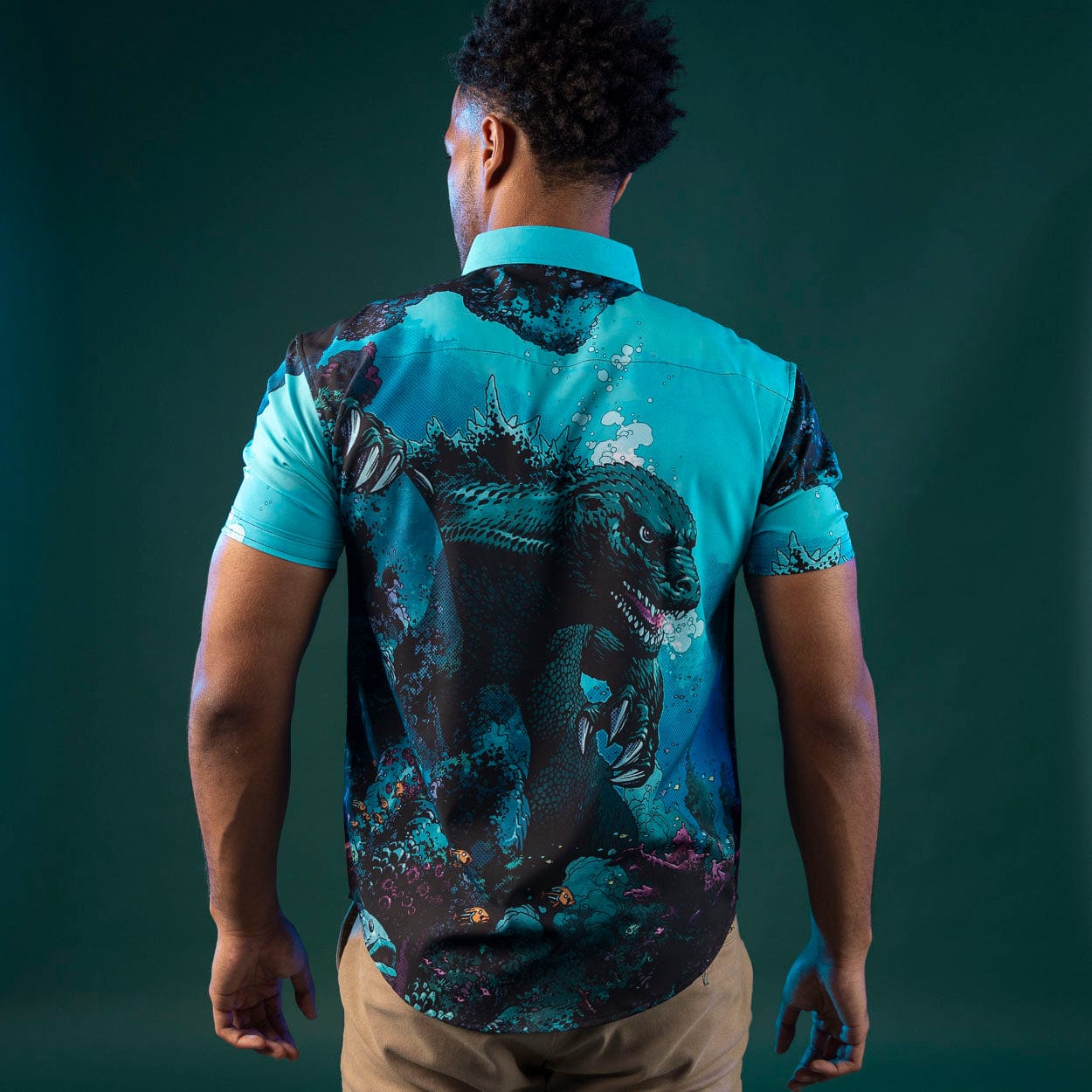 Godzilla “From the Depths” – KUNUFLEX Short Sleeve Shirt
