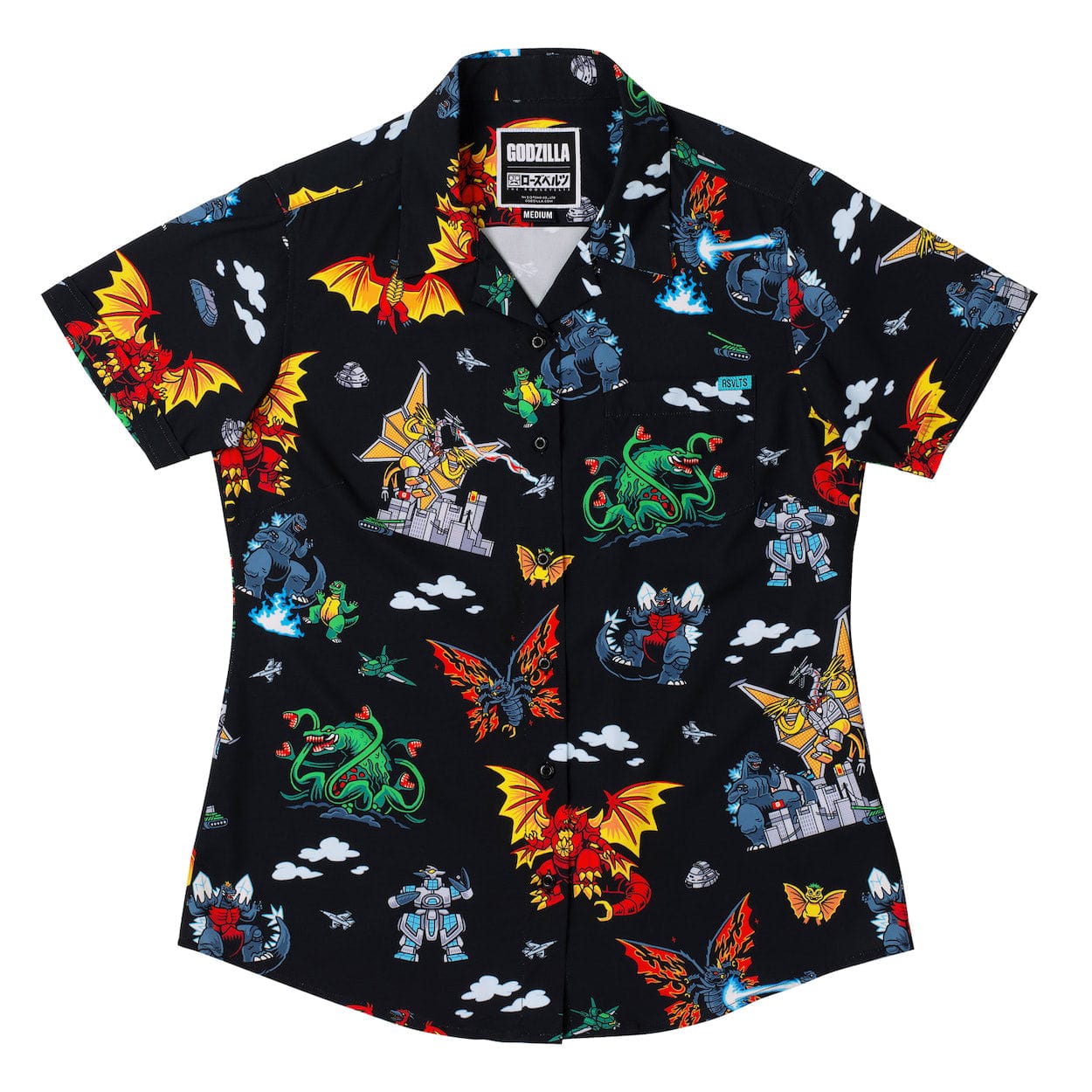 Godzilla Print Women's Robe main image 1