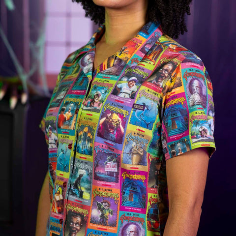 rsvlts-goosebumps-womens-short-sleeve-shirt-goosebumps-book-fair-nightmare-womens-kunuflex-short-sleeve-shirt-goosebumps-book-fair-nightmare-womens-kunuflex-short-sleeve-shirt
