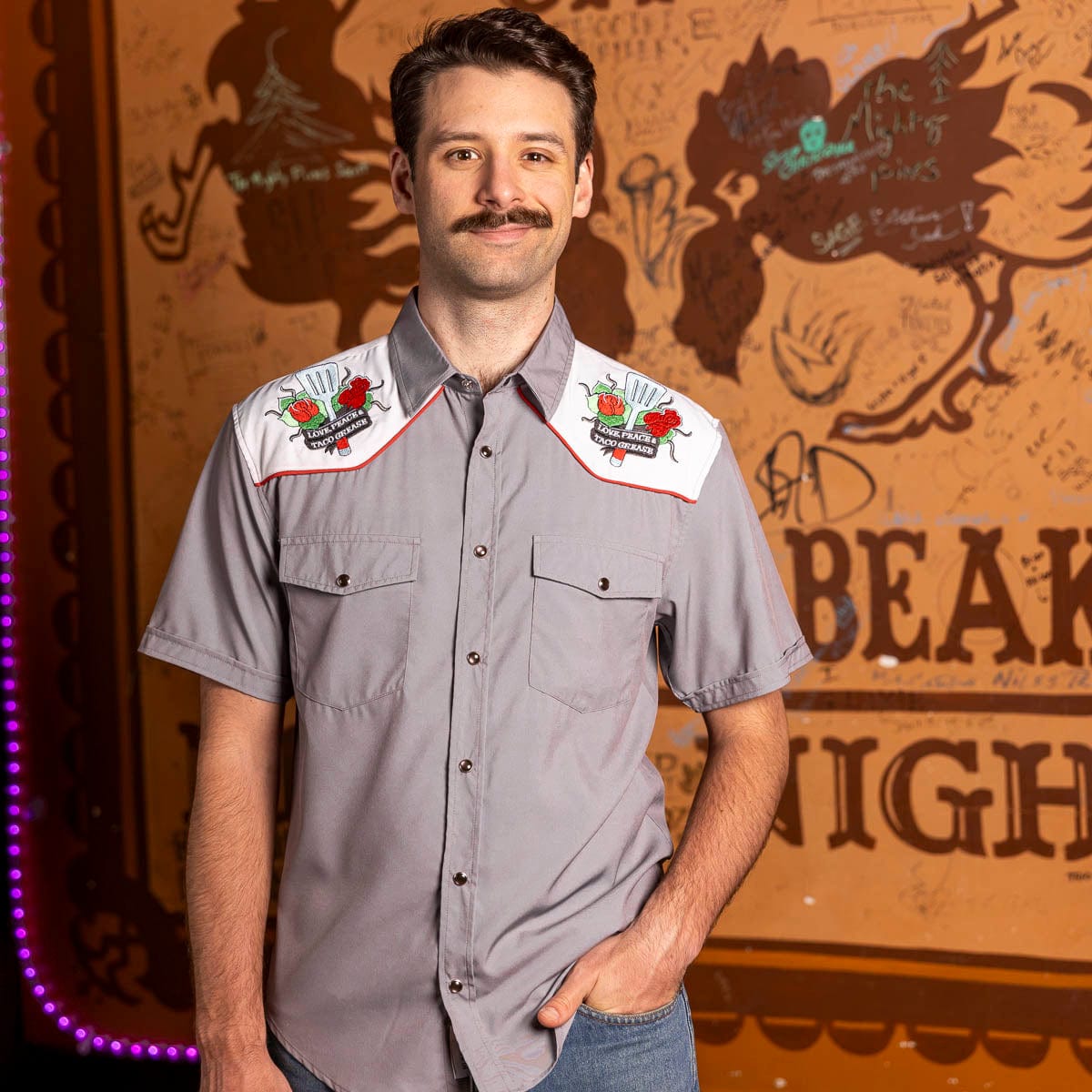 guy fieri dress shirts Mas Santo! Roper Short Sleeve Shirt by RSVLTS This sweet Guy Fieri The Fieri