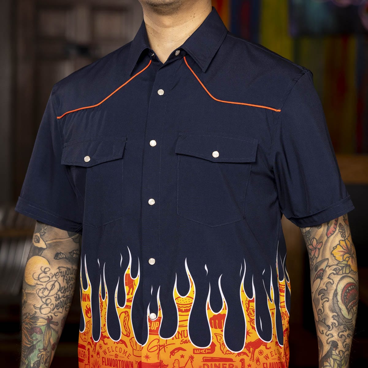 Guy Fieri The Fieri – Roper Short Sleeve Shirt