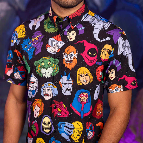 rsvlts-he-man-and-the-masters-of-the-universe-short-sleeve-shirt-masters-of-the-universe-faces-of-the-fight-kunuflex-short-sleeve-shirt-masters-of-the-universe-faces-of-the-fight-kunuflex-short-sleeve-shirt