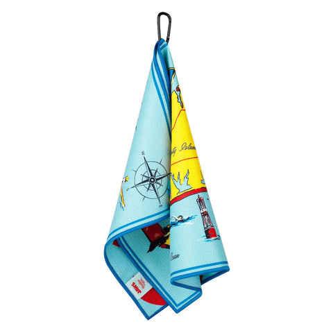 rsvlts-jaws-golf-towel-jaws-50th-anniversary-mapped-out-mayhem-golf-towel-jaws-50th-anniversary-mapped-out-mayhem-golf-towel