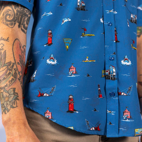 rsvlts-jaws-short-sleeve-shirt-jaws-50th-anniversary-swim-at-your-own-risk-kunuflex-short-sleeve-shirt-jaws-50th-anniversary-swim-at-your-own-risk-kunuflex-short-sleeve-shirt