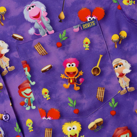 rsvlts-jim-henson-short-sleeve-shirt-fraggle-rock-down-at-fraggle-rock-kunuflex-short-sleeve-shirt