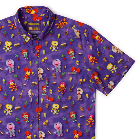 rsvlts-xs-jim-henson-short-sleeve-shirt-fraggle-rock-down-at-fraggle-rock-kunuflex-short-sleeve-shirt