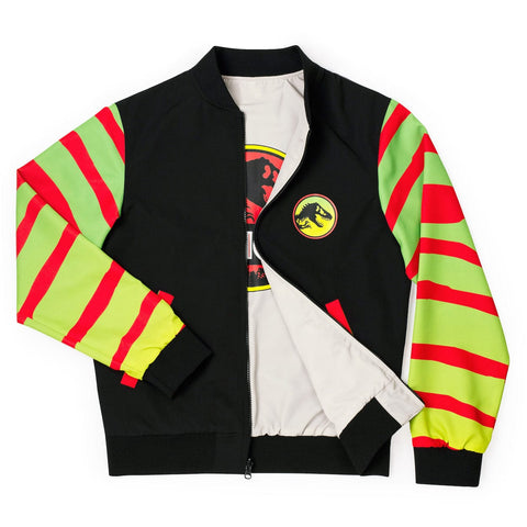 rsvlts-s-jurassic-park-jacket-jurassic-park-jurassic-rides-reversible-bomber-jacket