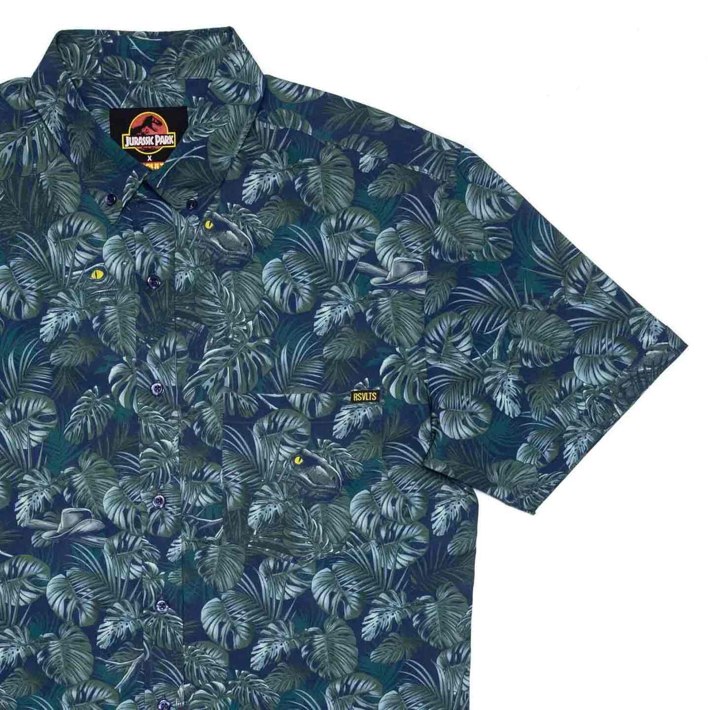 Jurassic Park "Clever Girl" – KUNUFLEX Short Sleeve Shirt - Size M