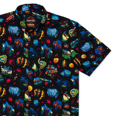 Jurassic Park "Neon ‘93" – KUNUFLEX Short Sleeve Shirt