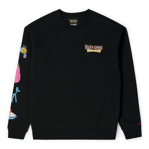 rsvlts-xs-killer-klowns-from-outer-space-crew-sweatshirt-killer-klowns-from-outer-space-all-we-wanna-do-is-kill-you-crewneck-sweatshirt