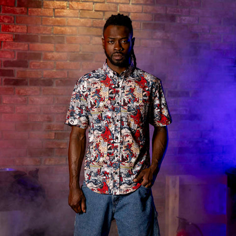 rsvlts-marvel-short-sleeve-shirt-spider-man-punishing-panels-kunuflex-short-sleeve-shirt-spider-man-punishing-panels-kunuflex-short-sleeve-shirt