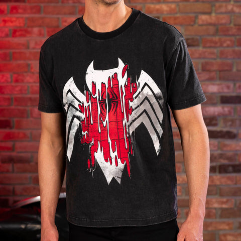 rsvlts-marvel-vintage-t-shirt-spider-man-symbiote-drip-vintage-crewneck-tee-spider-man-symbiote-drip-vintage-crewneck-tee