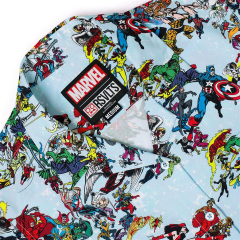 rsvlts-marvel-womens-short-sleeve-shirt-marvel-85th-anniversary-there-goes-my-hero-womens-kunuflex-short-sleeve-shirt